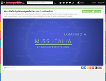 Tablet Screenshot of donnaperfetta.com